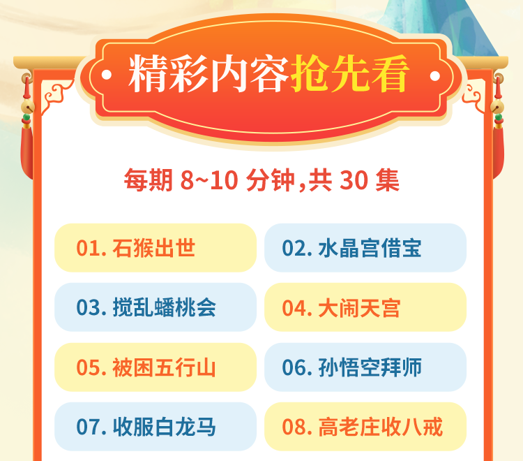 小燈塔系列：兒童版《西游記》大動畫網(wǎng)盤下載