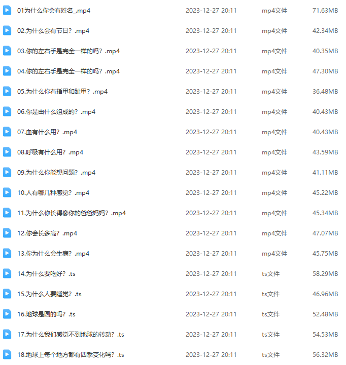 【芝麻學(xué)社】ahashool十萬個(gè)為什么少年版人體篇全集網(wǎng)盤下載
